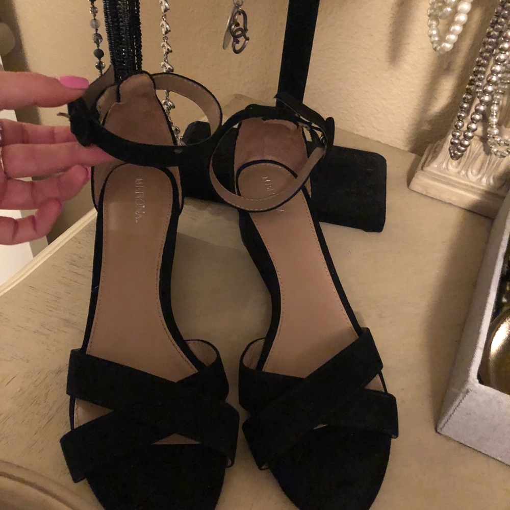 Black Merona Sandals